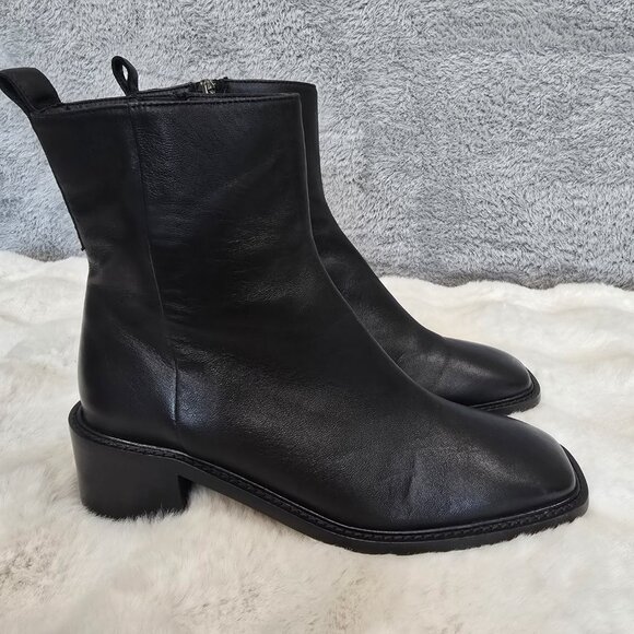 Everlane Black Ankle Boots - Picture 5 of 10